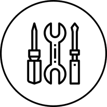 Three tools in a row