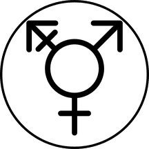 Gender symbol for male, female, and transgender and nonbinary combined into one.