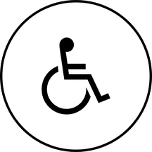 A person in a wheelchair