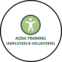 Title with a person in the middle