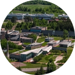 Aerial Shot of the Peterborough Campus