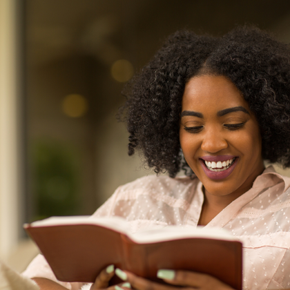 Women reading book