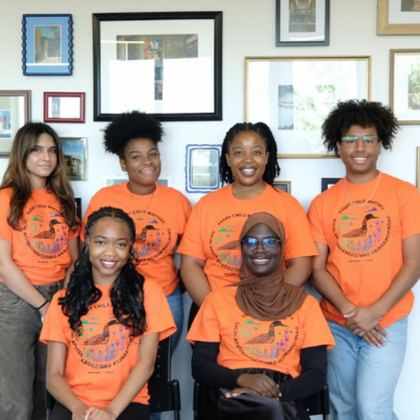 A group of Trent Student Central Association members and executives