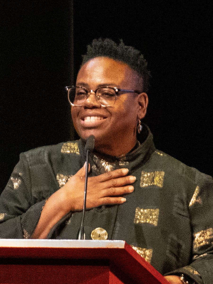 Jan Anderson speaking