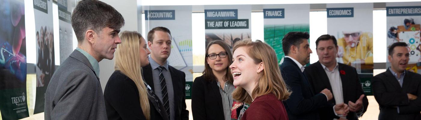 two students discussing