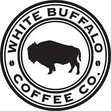 White Buffalo logo with buffalo in the middle