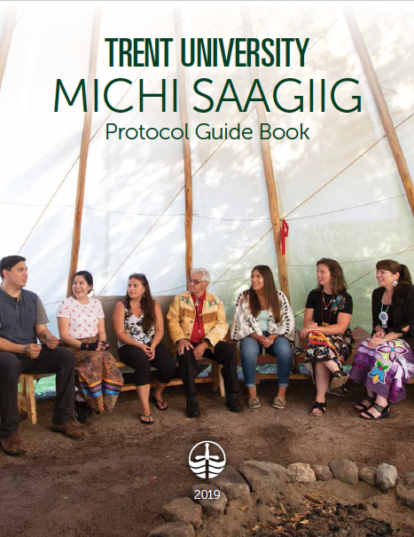 Trent University Michi Saagiig Protocol Guidebook Cover