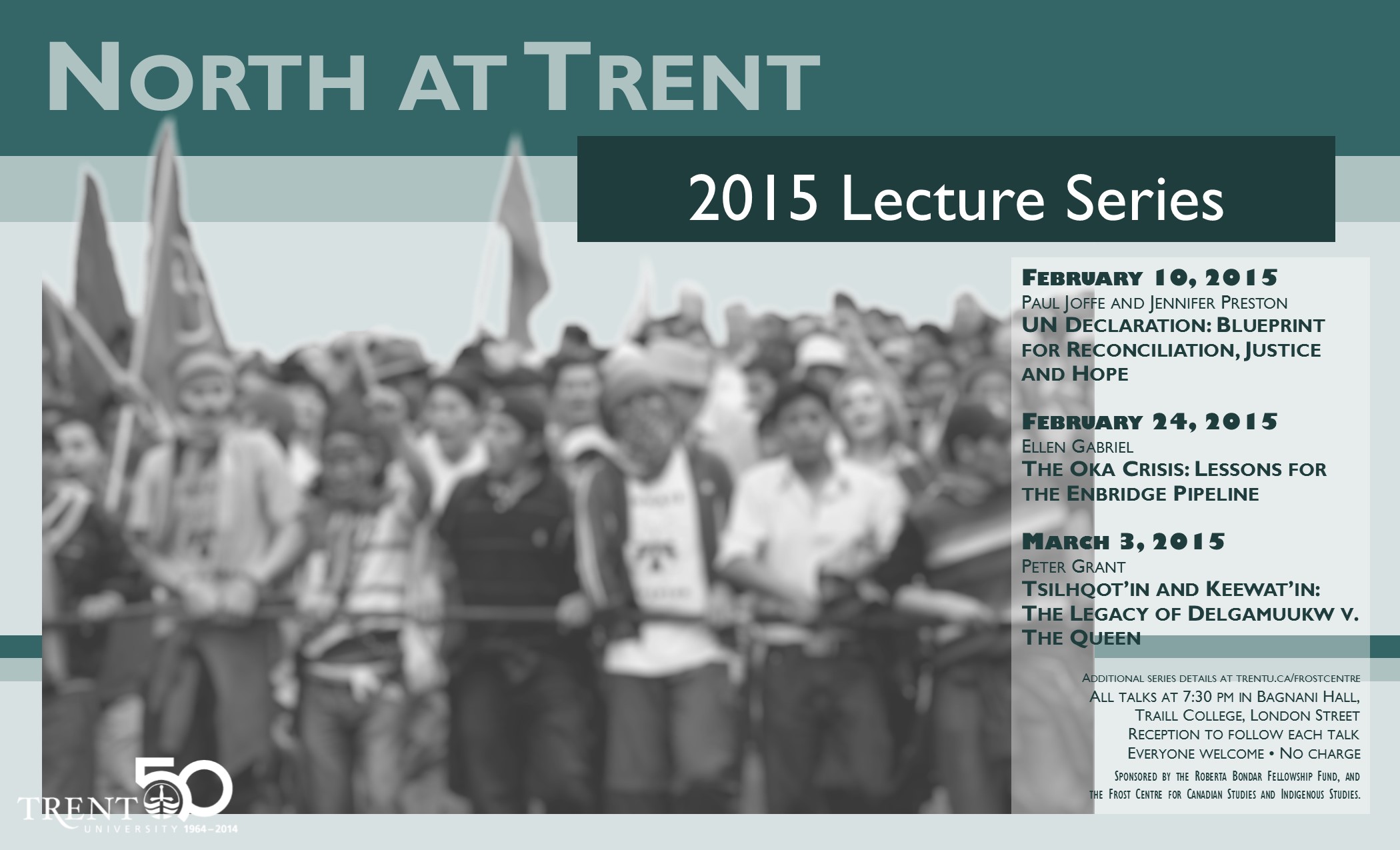 North at Trent 2015 Lecture Series