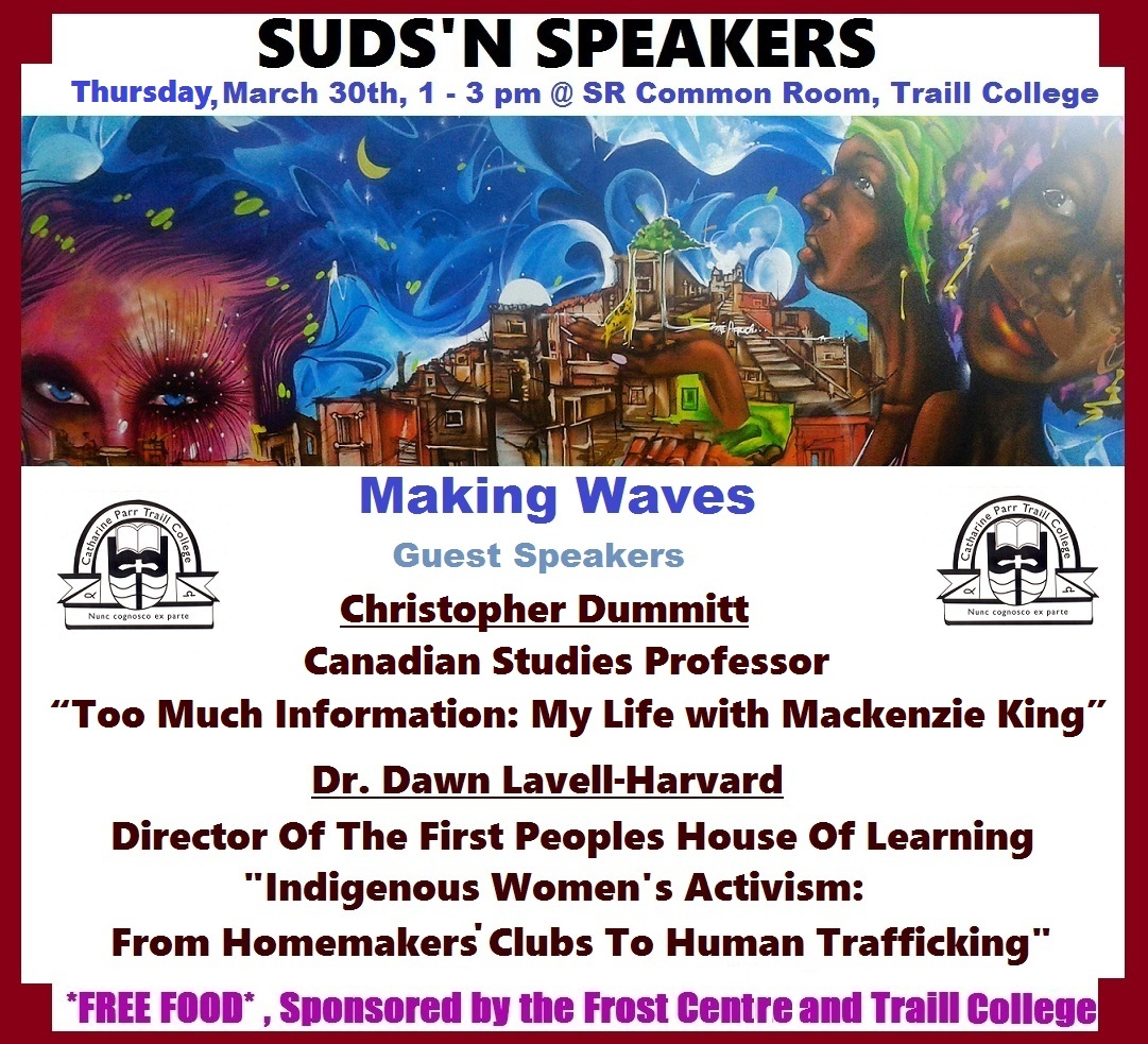 Suds n' Speakers lecture event March 30, 2017