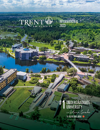 The cover of Trent International Viewbook