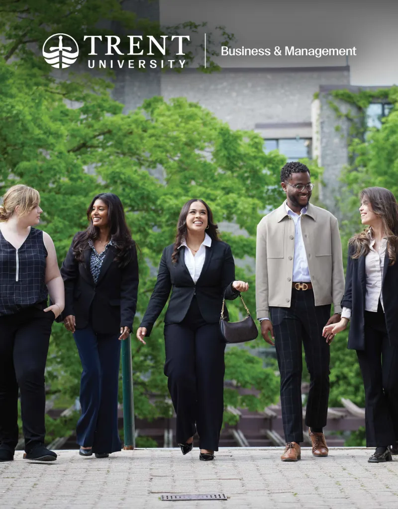Trent University's Business & Management Viewbook