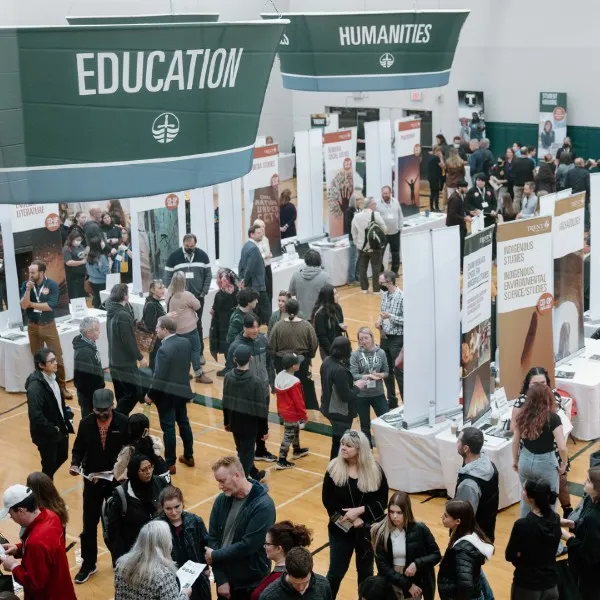 The Academic Fair at Trent Open House