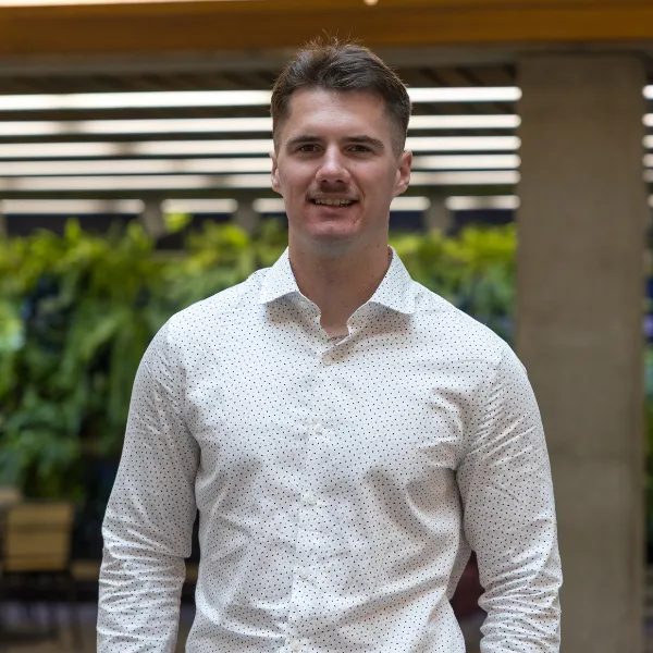 Will Riopelle smiling