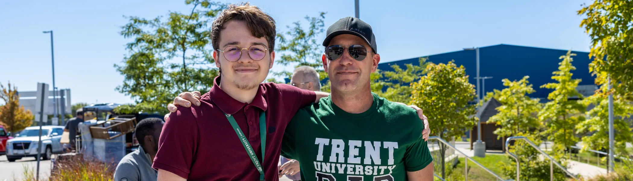 Trent Parent with their student