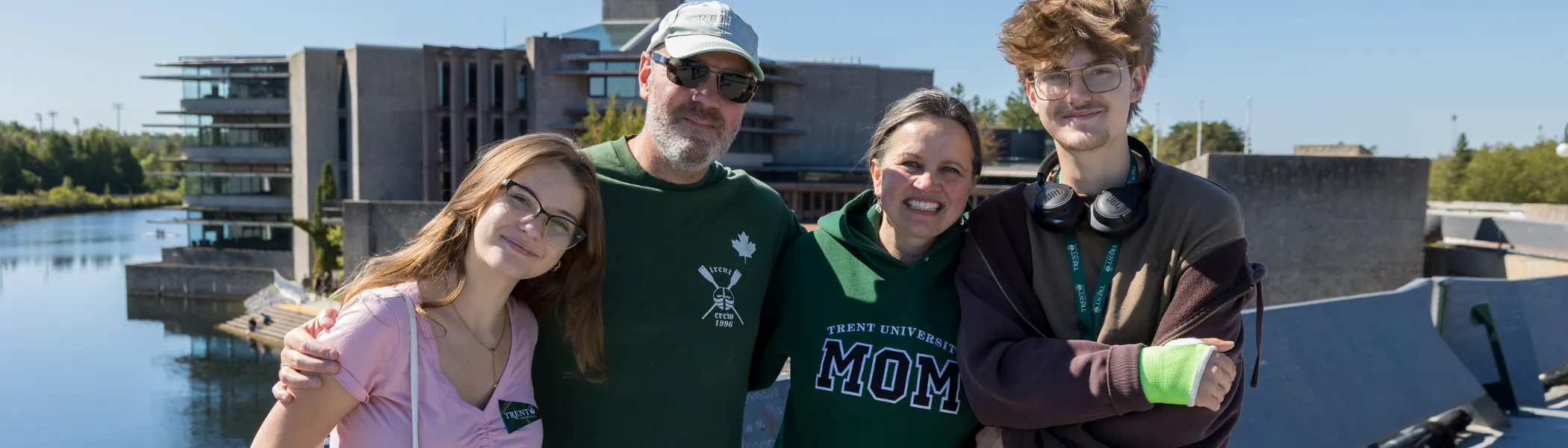 Trent Parents with their students