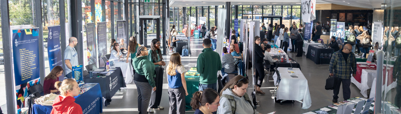 graduate expo in student center