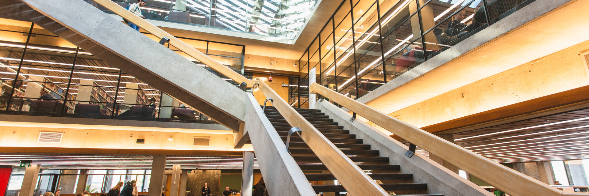 Staircase in Bata Library
