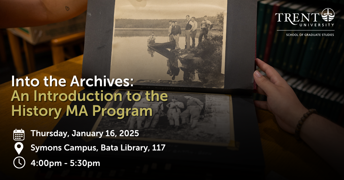 Into the Archives: An Introduction to the History MA Program