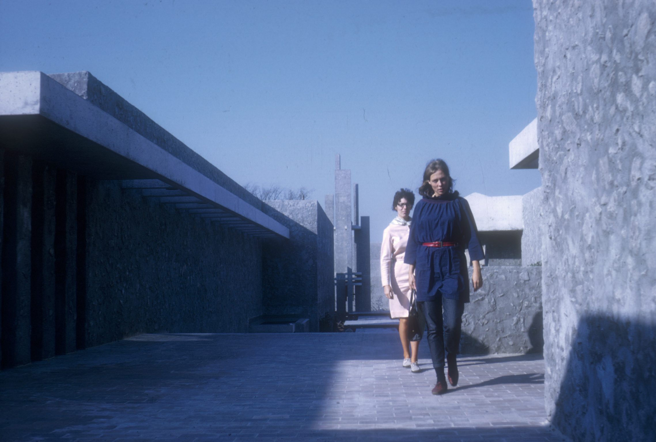 two women walking near champlain