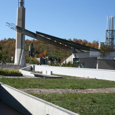 Exterior of the Environmental building at Trent 