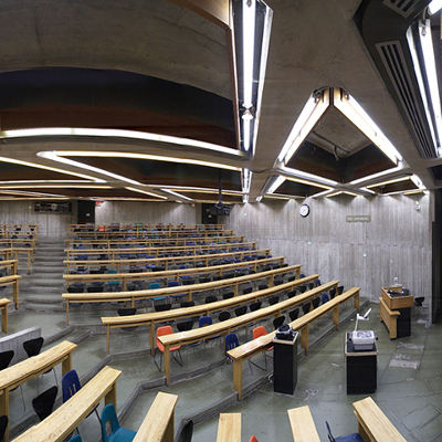Interior image of a classroom inside of the Science Complex