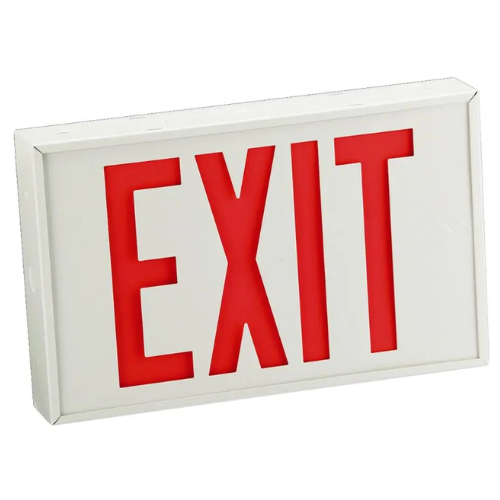 Exit sign