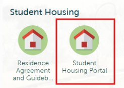Student Housing Portal Icon within MyTrent
