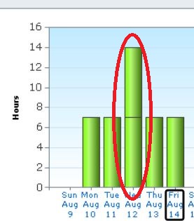 Double entry error chart