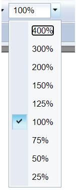 VIP Metric Report - Zoom Drop-down