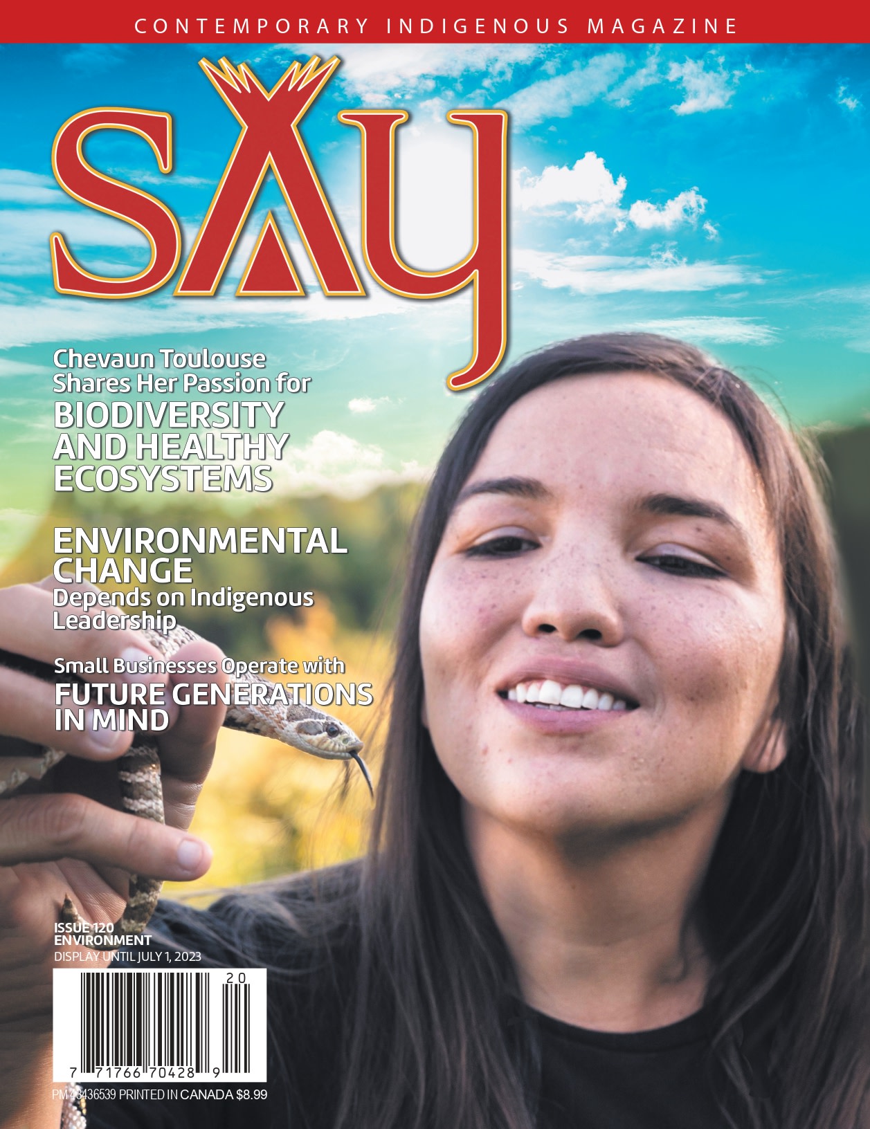 “chevaun toulouse shares her passion for biodiversity and healthy ecosystems"