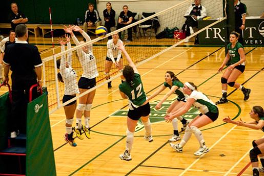 Trent Hosts Successful OCAA Women’s Volleyball Championships