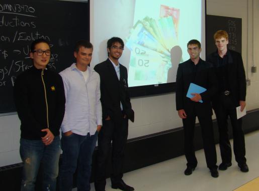 Five students from Trent's School of Business Administration set a new record in Canada-wide university entrepreneurship competition.
