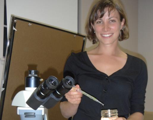 M.Sc. candidate, Ms. Colleen Middleton