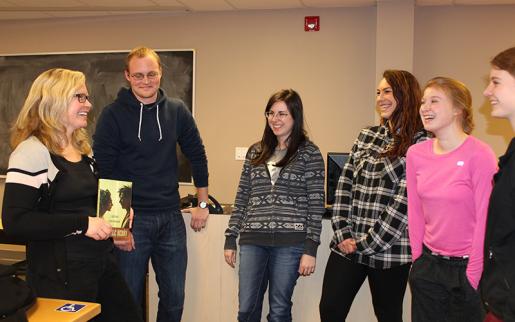 Students Explore Story Telling with Local Author