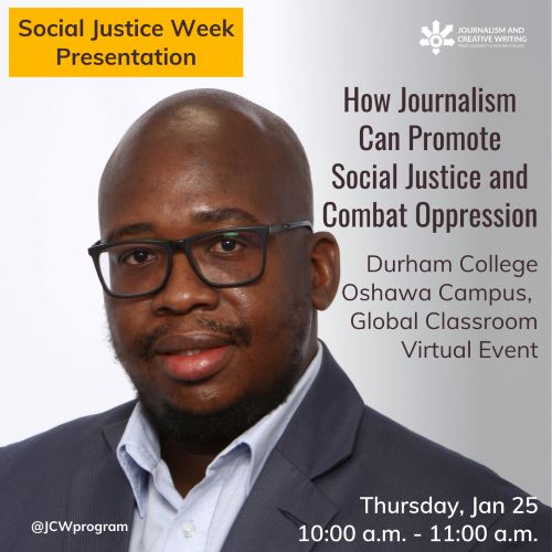 Social Justice Week 2023 advertisement