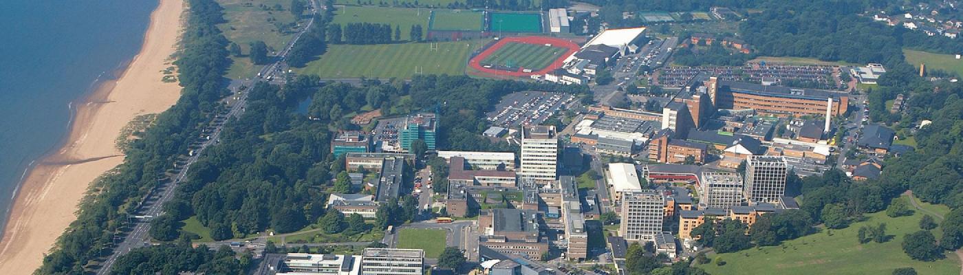 Swansea University Aerial Footage 