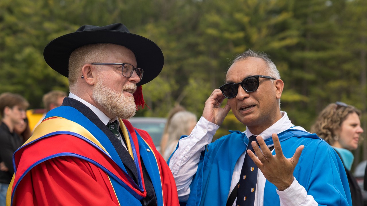 Mark Skinner at Convocation