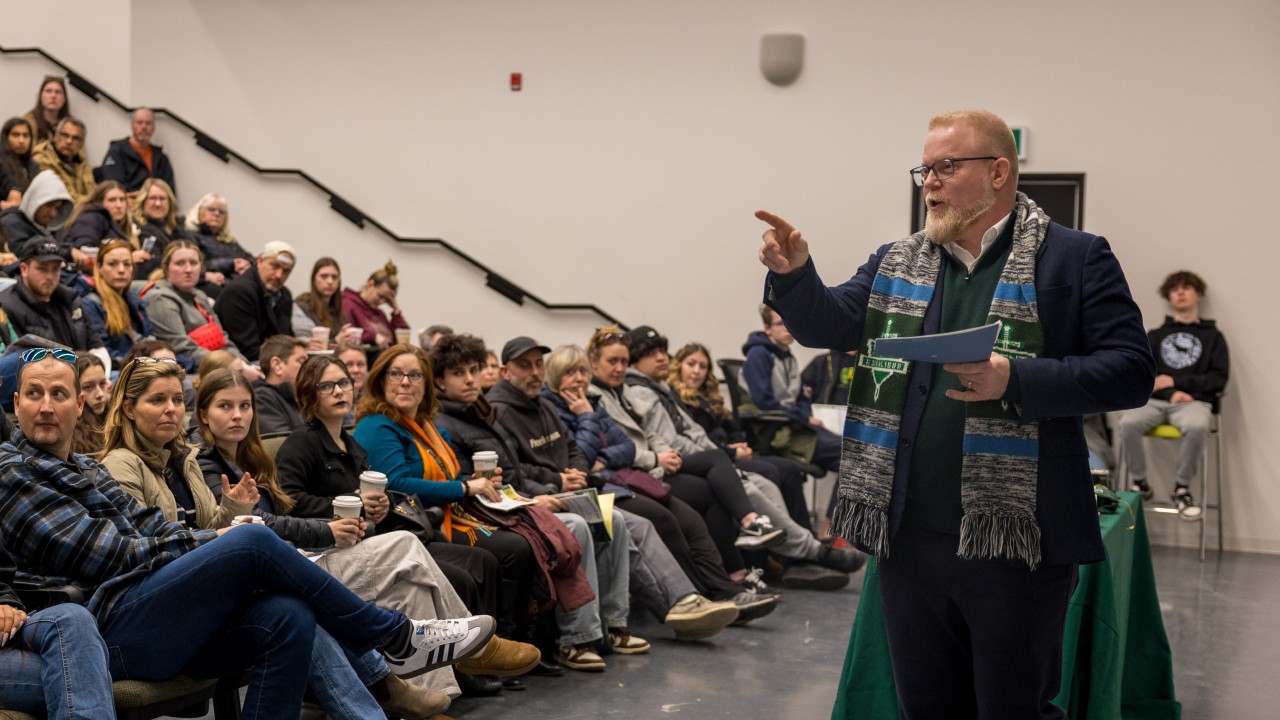 Mark Skinner at Open House