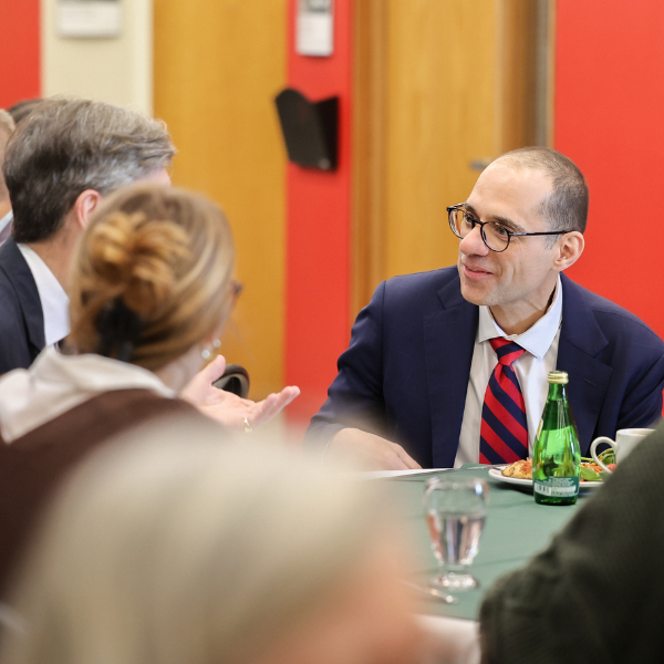 Tariq meeting with people