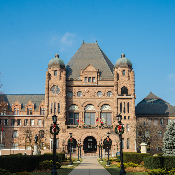 Queens Park in Toronto
