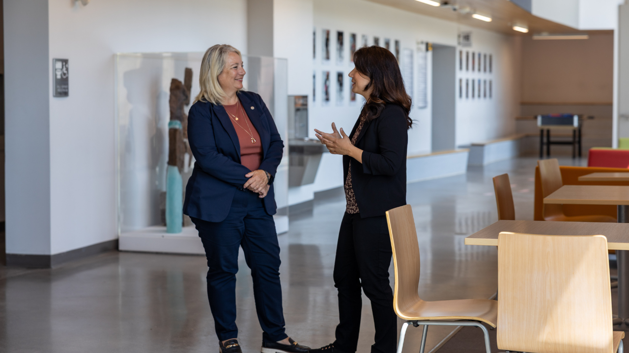 Dr. Cathy Bruce and Dr. Martina Orlandi