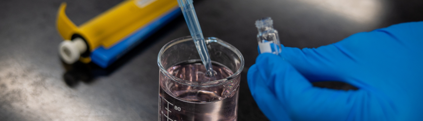upclose look at instruments and lab equipment