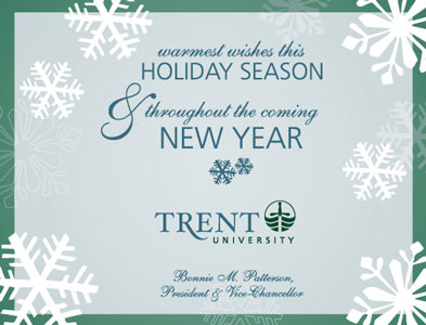 Happy Holidays from Trent University