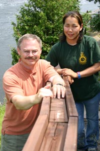 Dr. Gordon Balch and Denise Malliki