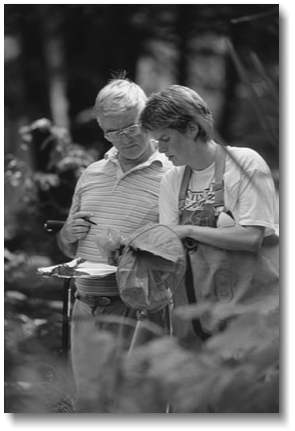 Prof. Hutchinson and Sheena Symington