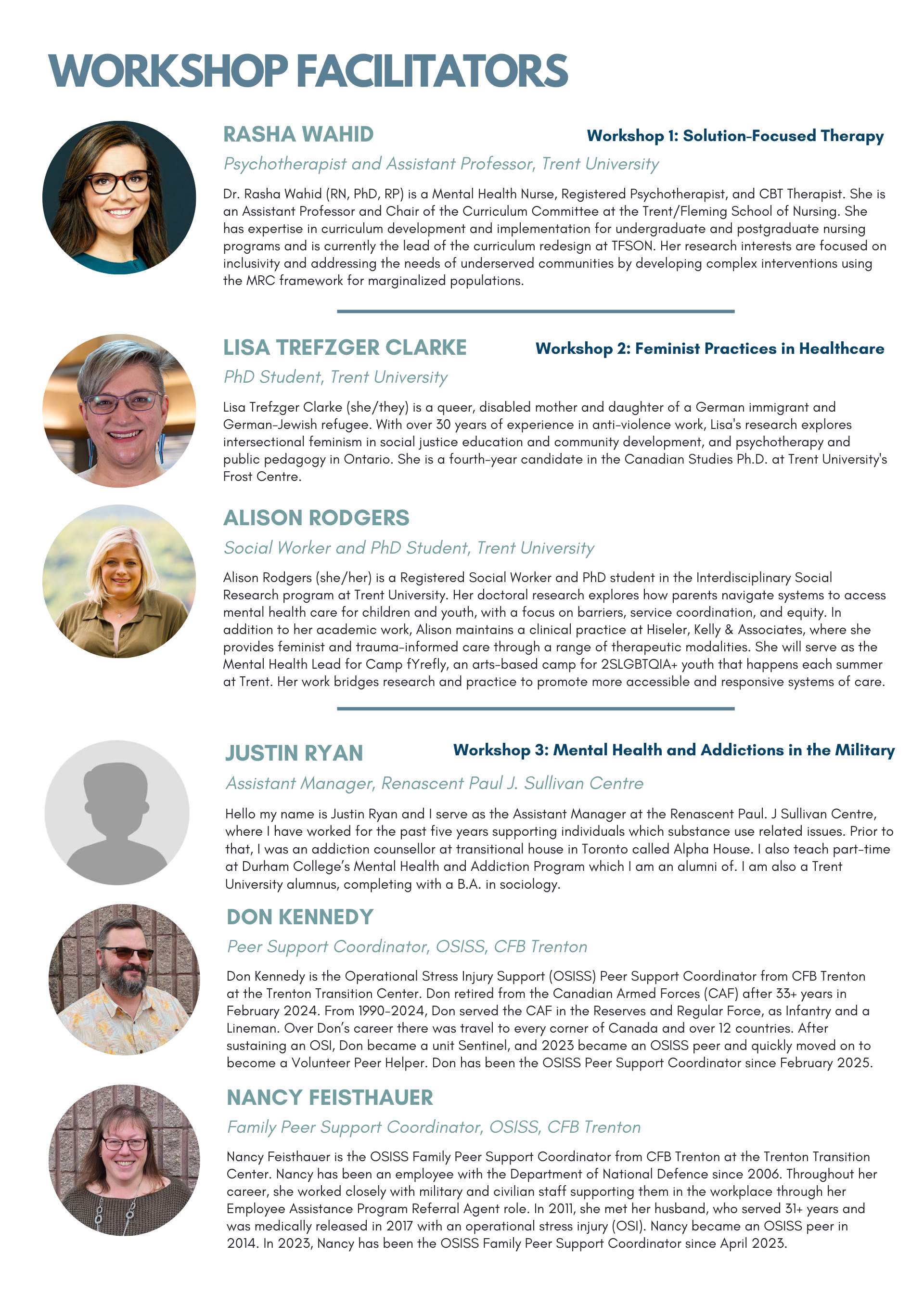 Mental Health Conference Program