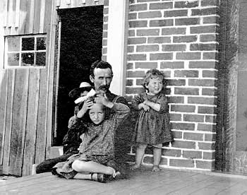 James McLean Oliver with Marjorie and Margaret