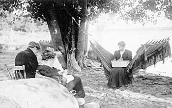 guests and the hammock
