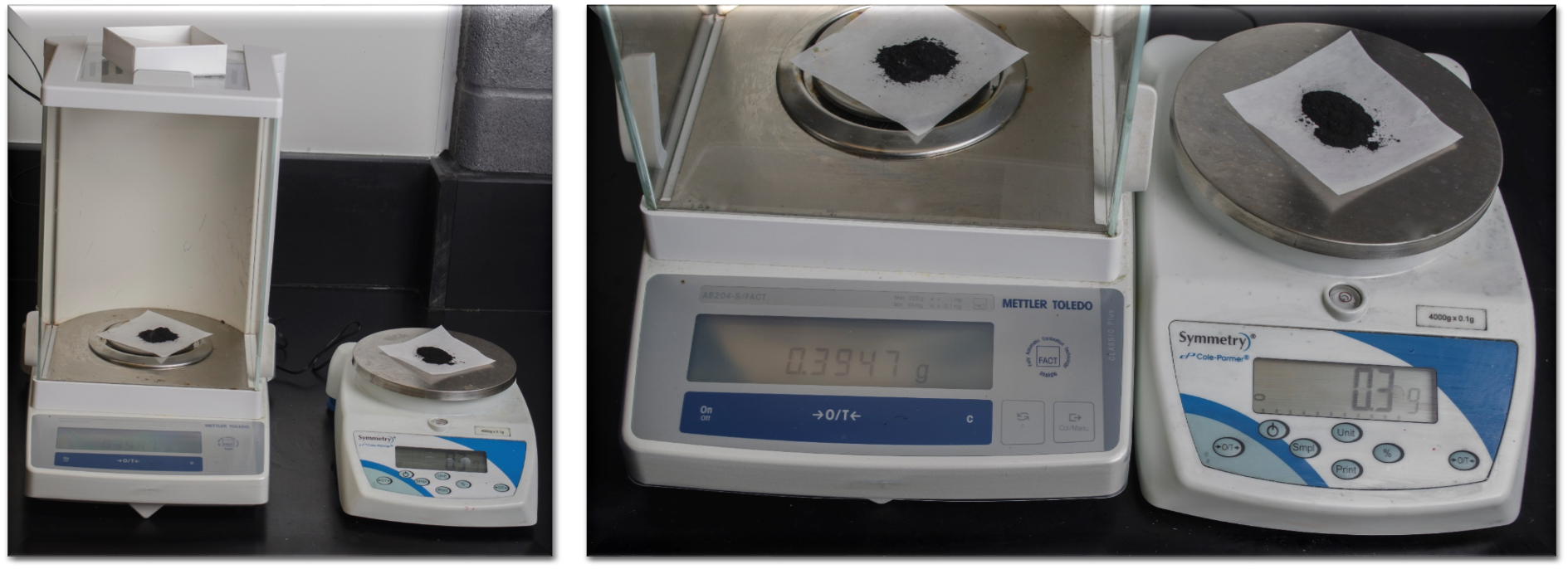 Two machines for gathering scientific measurements