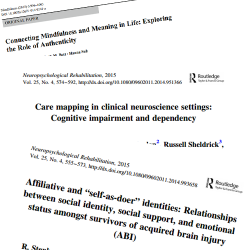 picture of multiple journal articles
